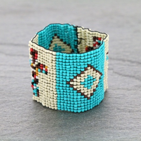 Cross Seed Beads Bracelet - Image 2