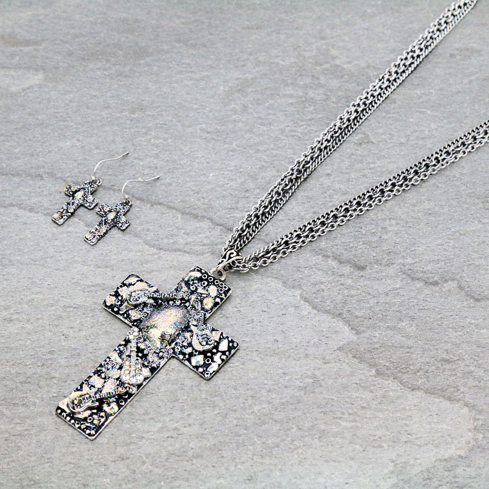Cross Necklace Set – Bluetortoisewholesale