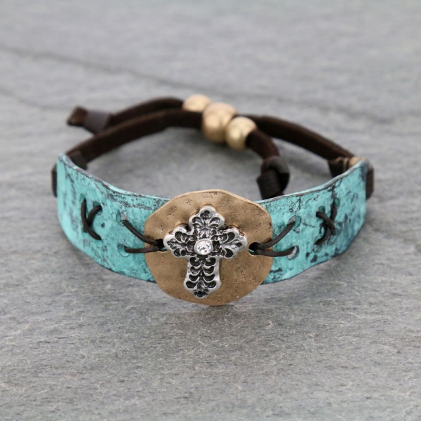 Cross Stretch Bracelet