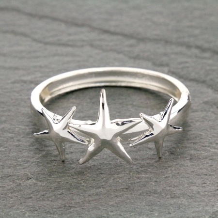 Sea Life Theme "Starfish" Bangle Bracelet