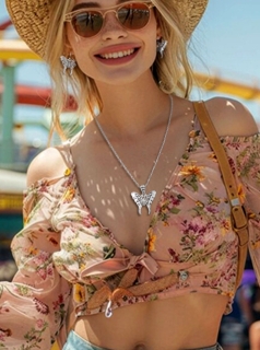 Hammered TXR Butterfly Necklace Set

#westernjewlery #westernstyles #westernaccessories #uswholesaler #hammered #txr #butterfly #necklace #earrings #set