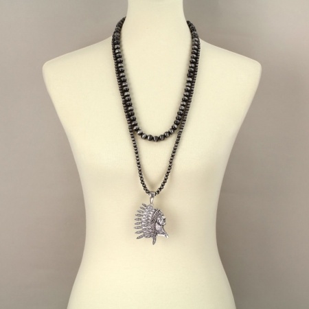 ​Western Indian Style Chief Necklace - Image 2