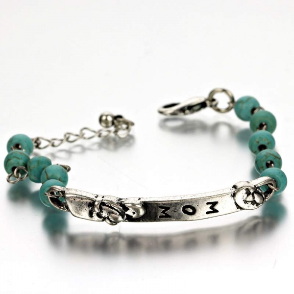 Fashion "MOM" Link Bracelet