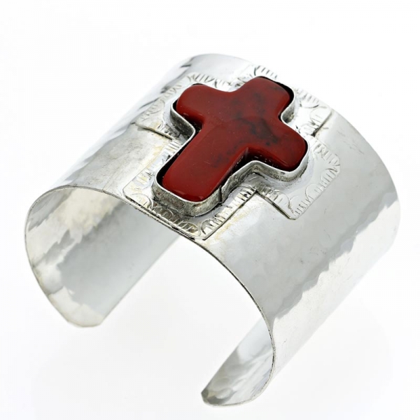 Cross Cuff Bracelet-SB0008/BR