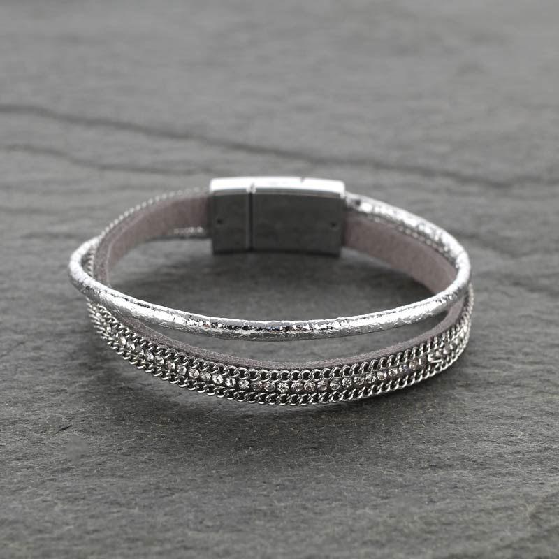 Fashion Stacked BraceletOB07933/RDGRY 1 Bluetortoisewholesale