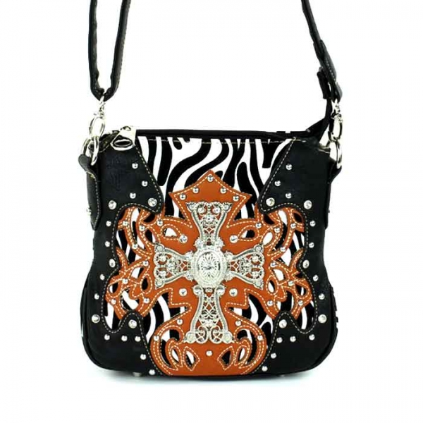 Western "Cross" Crossbody Bag