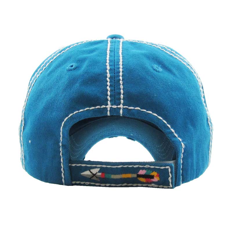 "FOLLOW your ARROW" Washed Vintage Ball Cap - Image 3