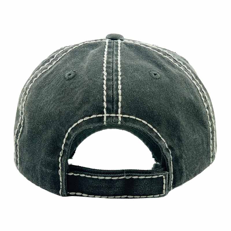 "FARM GIRL" Washed Vintage Ball Cap - Image 3