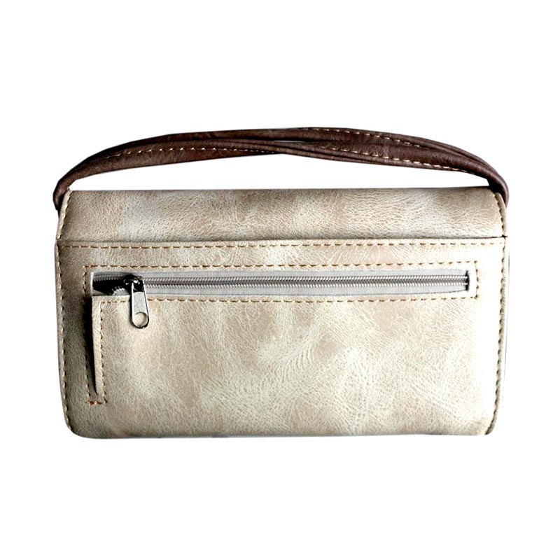 Western Tooled Faux Leather with Turquoise Accent Wallet - Image 2