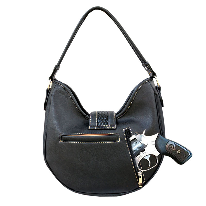 Western Design Turquoise Accent Fringe Bag - Image 2