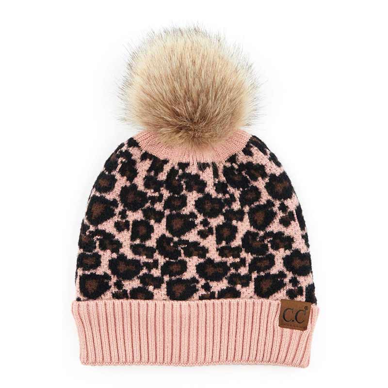 C.C Animal Print Beanie