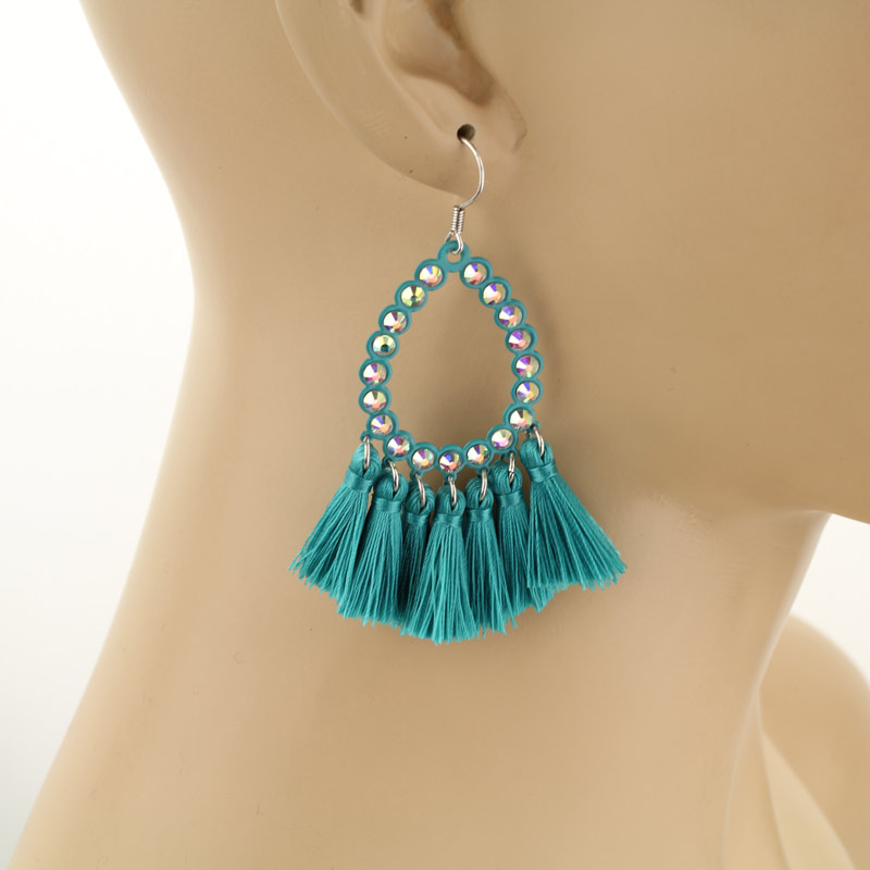 Tassel Fish Hook Earrings – Bluetortoisewholesale