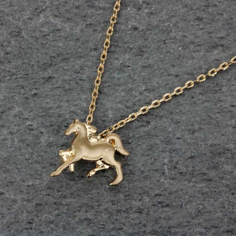 Horse Pendant Necklace