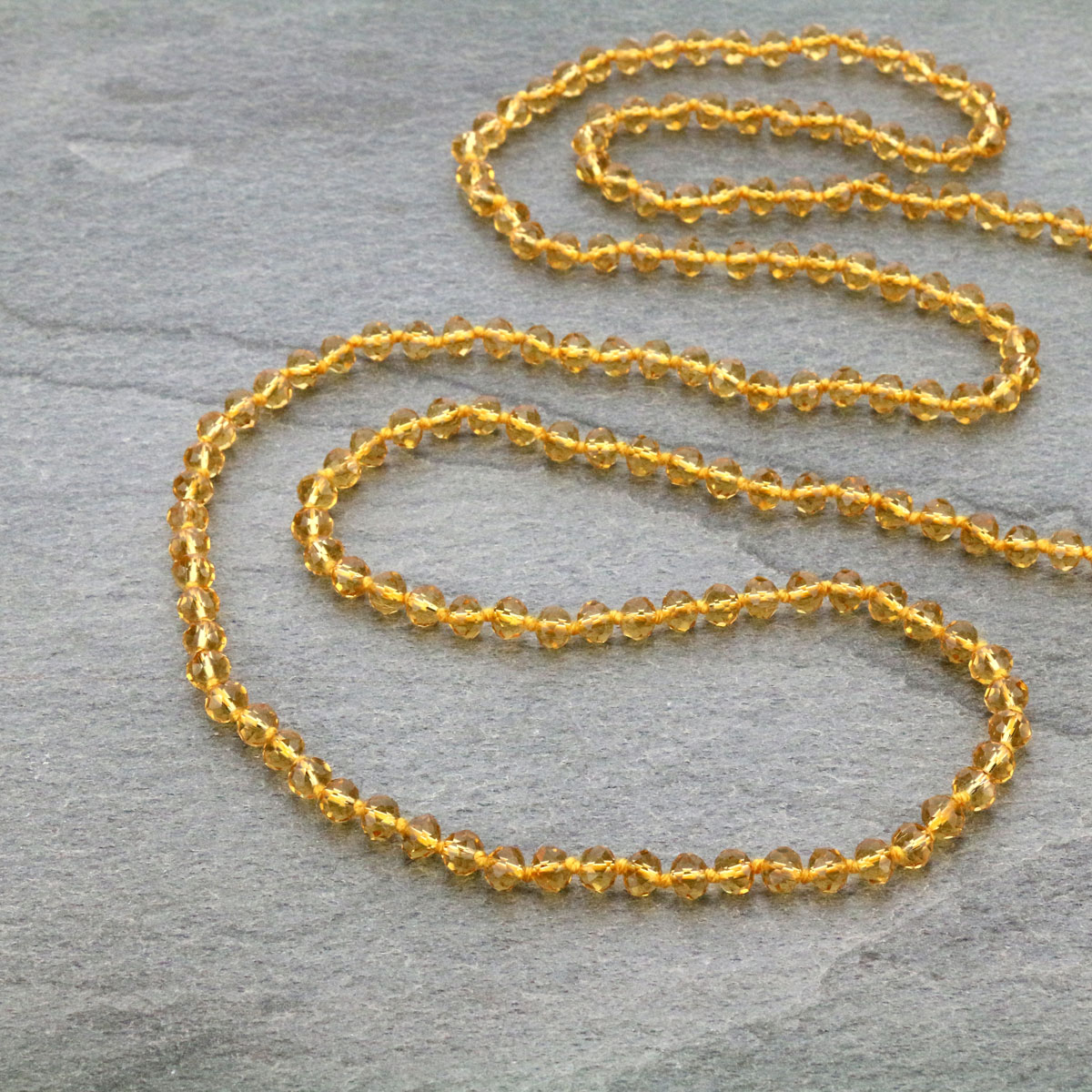 60" Endless Crystal Bead Necklace-ST-0064/LT(C16)