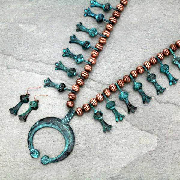 Squash Blossom Necklace Set