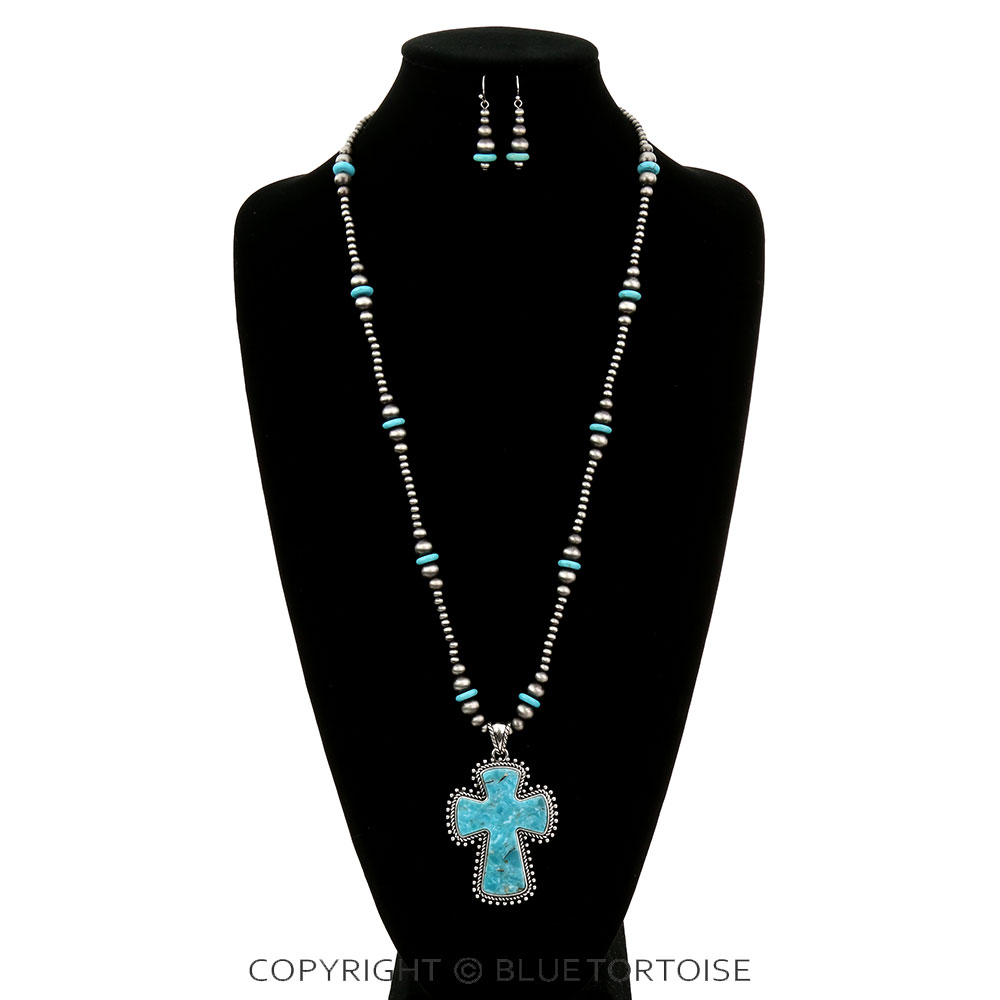 Southwest Cross Necklace | Chrysalis Tribal Jewelry