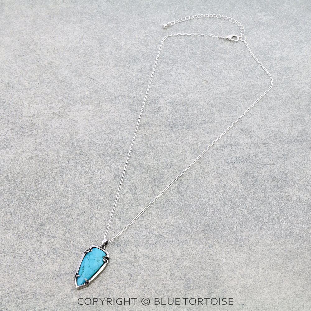 Western Arrowhead Stone Necklace