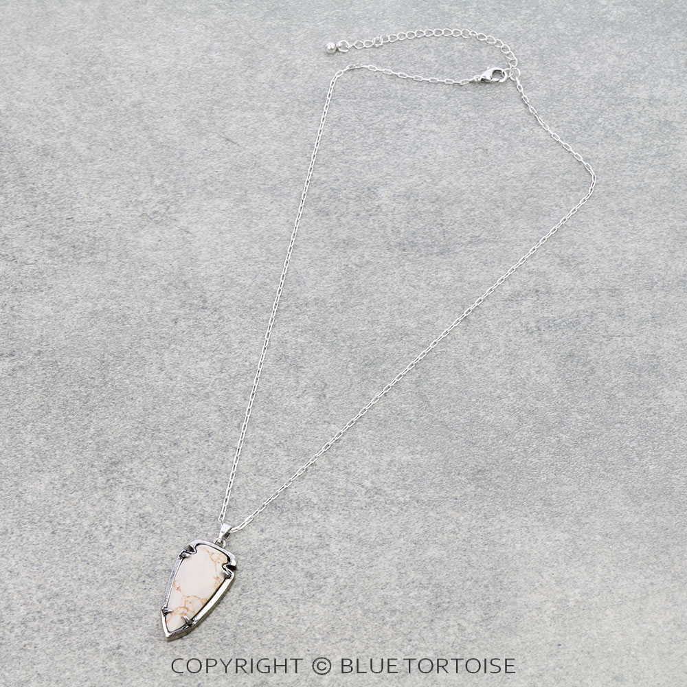Western Arrowhead Stone Necklace