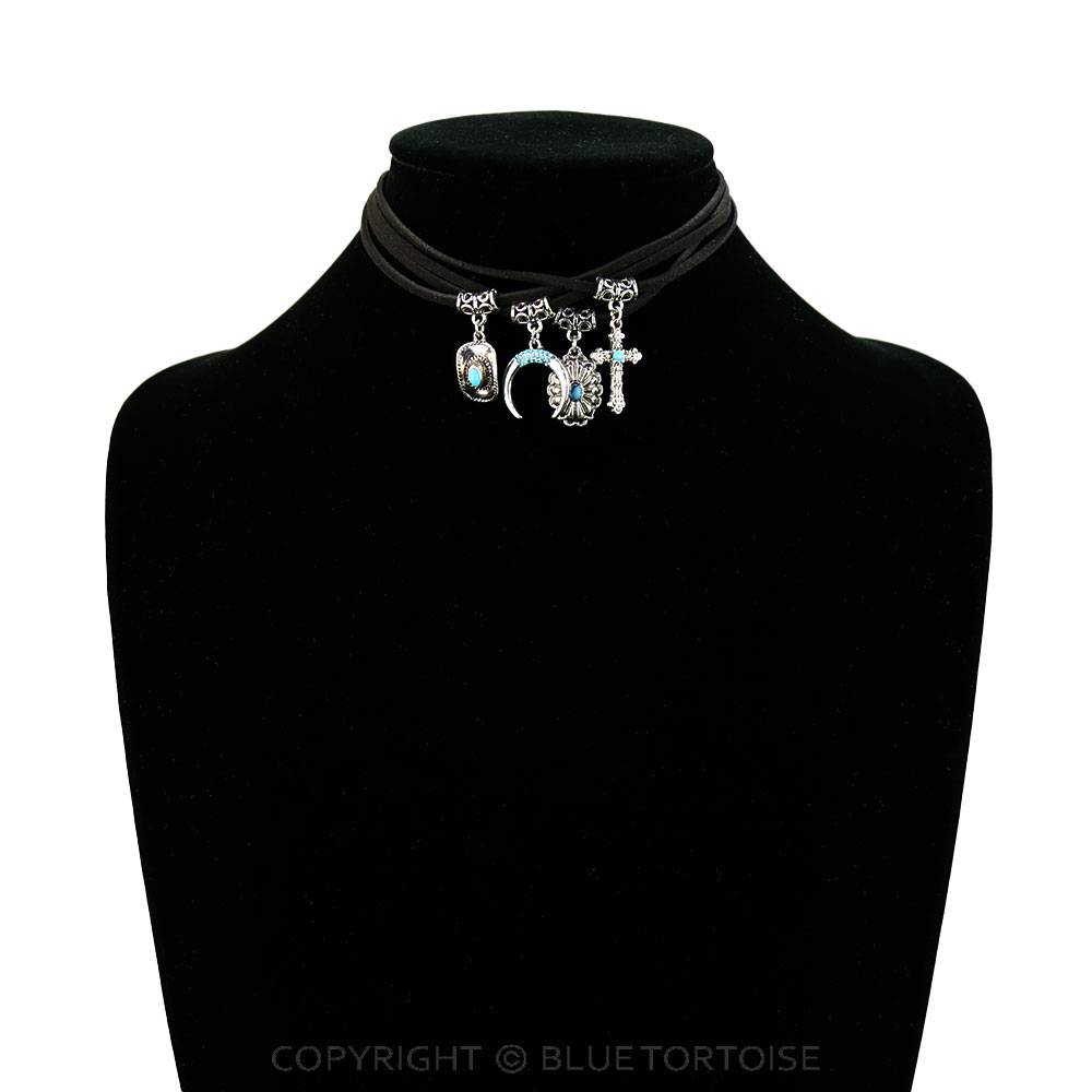 Western Style Charm Choker Set - Image 2
