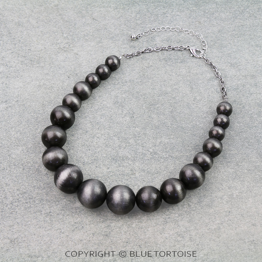 Navajo Style Pearl Necklace