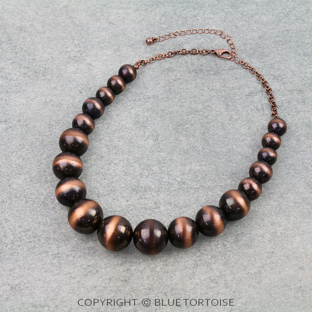 Navajo Style Pearl Necklace