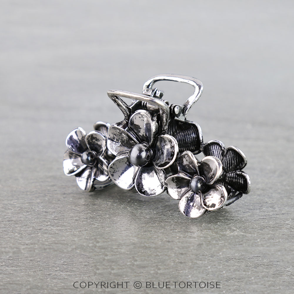 2.5" Western Flower Hair Claw Clip