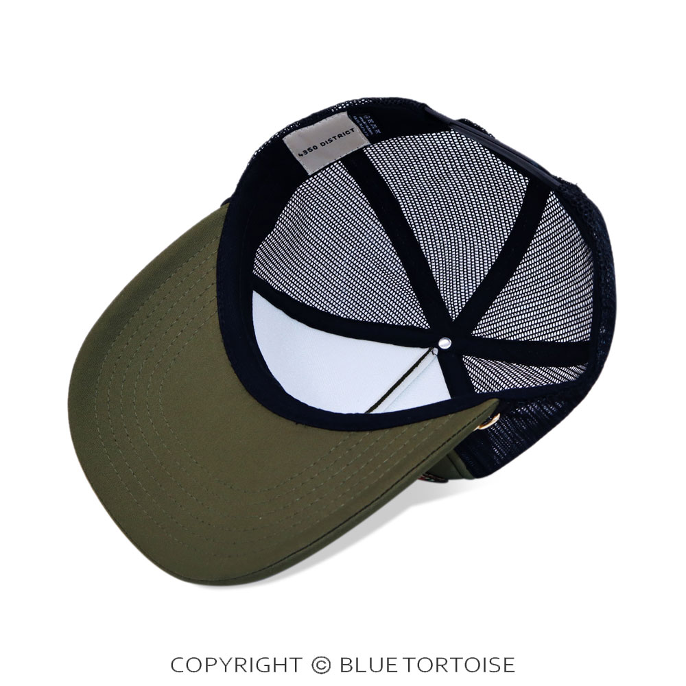 Cowgirl Patch Meshback Ball Cap with Hat Chain - Image 3