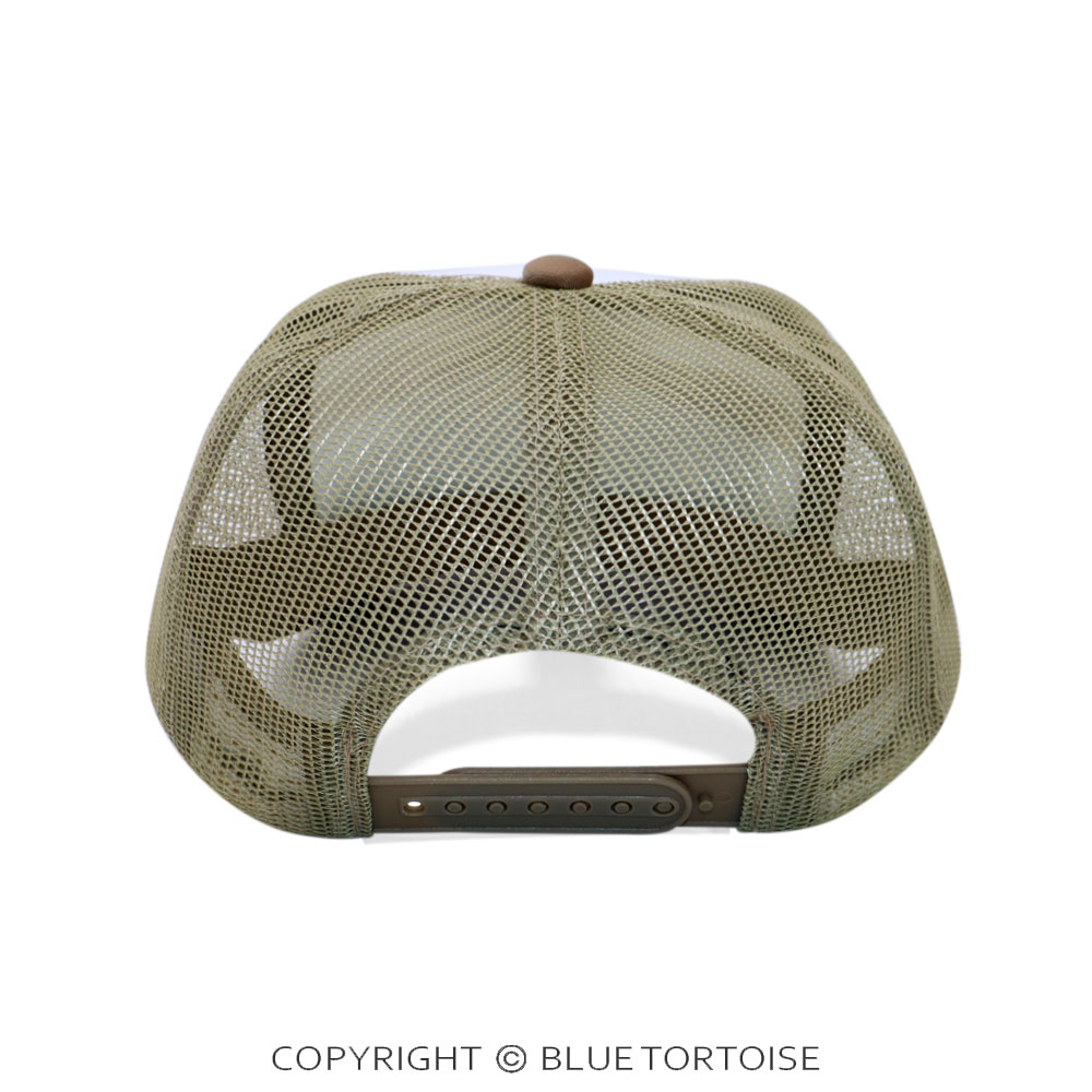 Cowgirl Patch Meshback Ball Cap with Hat Chain - Image 3