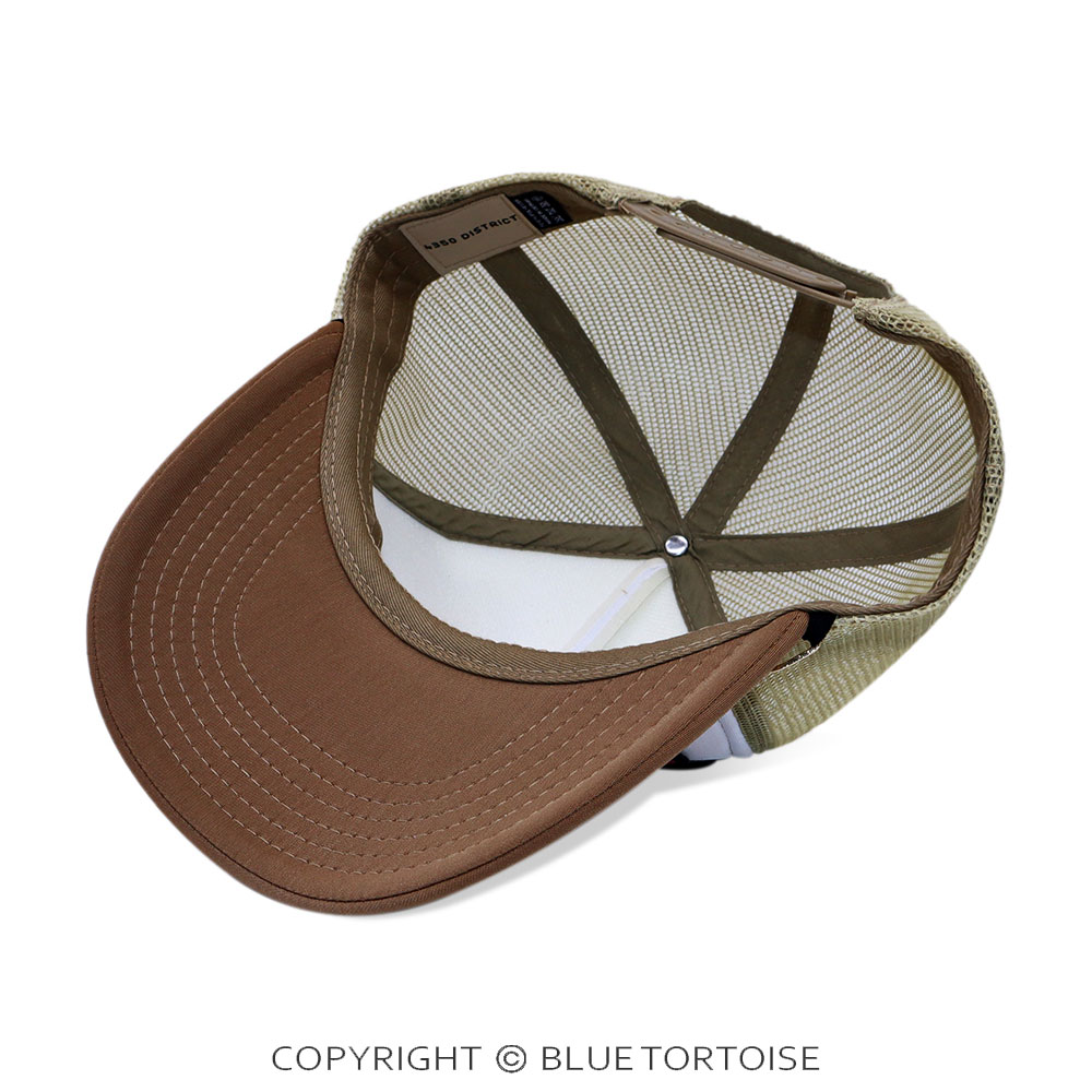 Cowgirl Patch Meshback Ball Cap with Hat Chain - Image 4