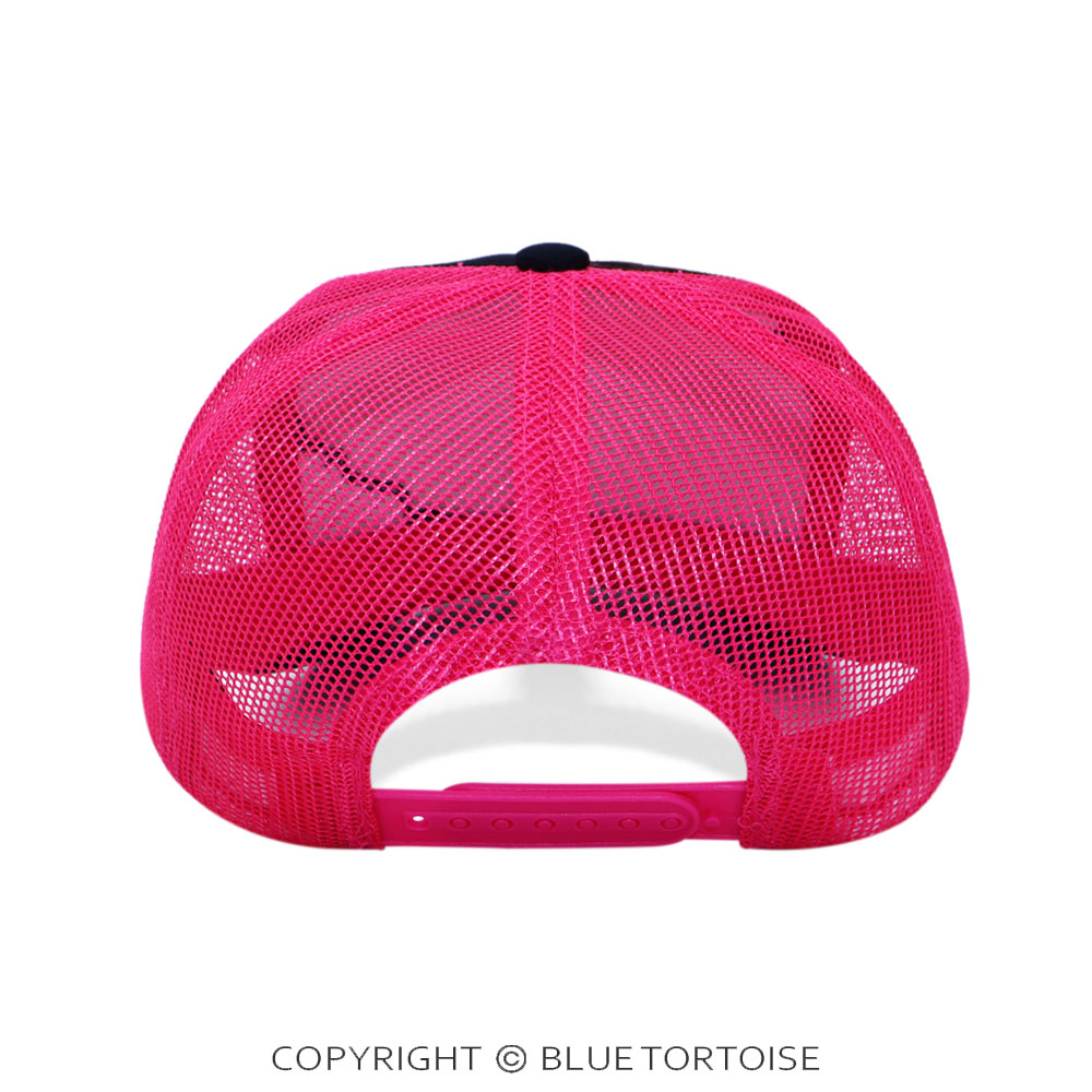 Dramatic Patch Meshback Ball Cap with Hat Chain - Image 3