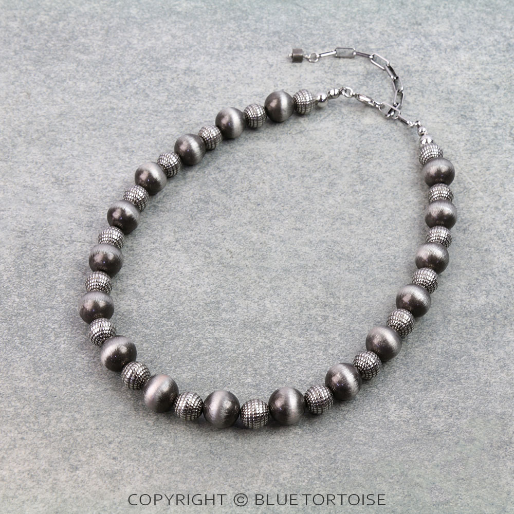 Navajo Style Pearl Necklace