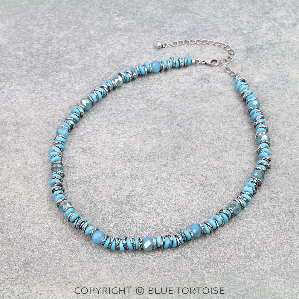 Mixed Beaded Necklace