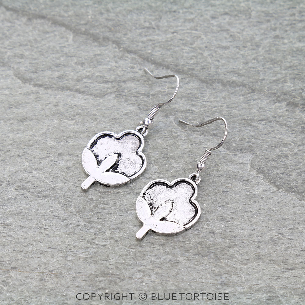 Western Cotton Dangle Earrings