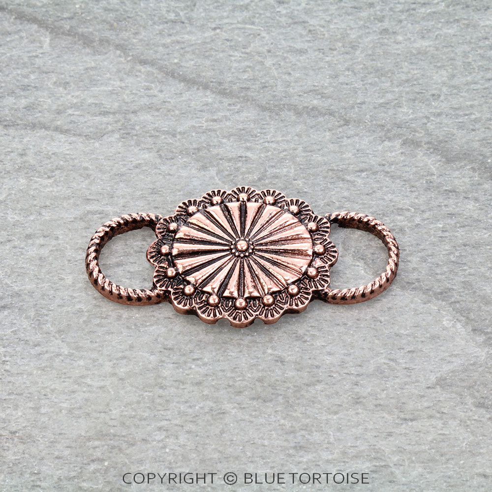 Western Concho Scarf Holder