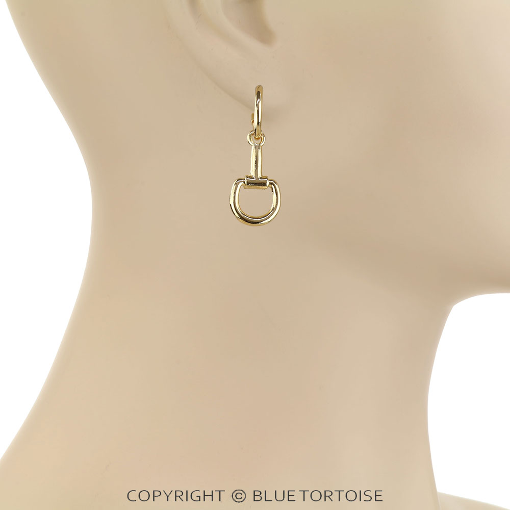 Western Horsebit Hoop Earrings - Image 2