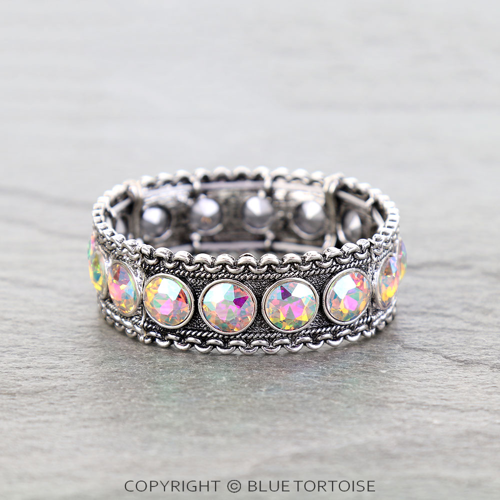 Western Rope TXR Stone Stretch Bracelet - Image 2