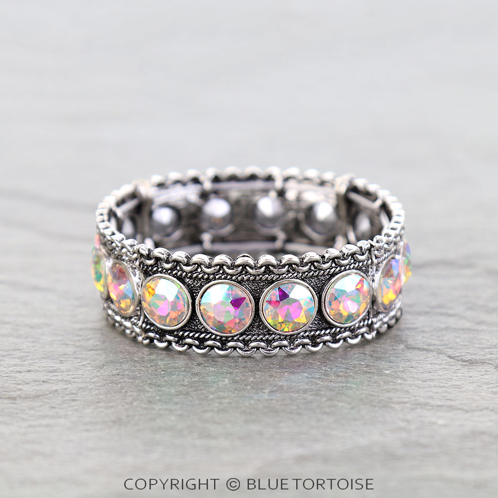 Western Rope TXR Stone Stretch Bracelet