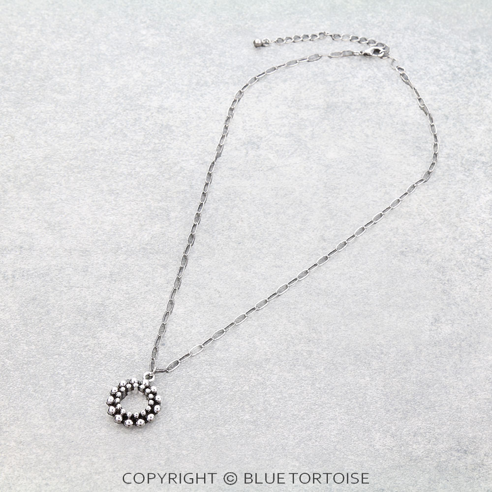 Western Ball TXR Round Necklace