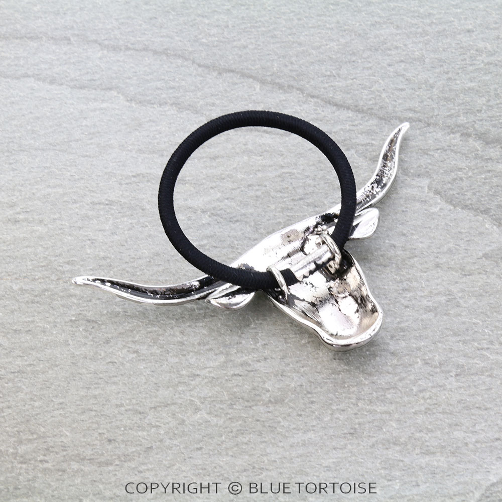 Western Steer Cow Hair Tie - Image 2
