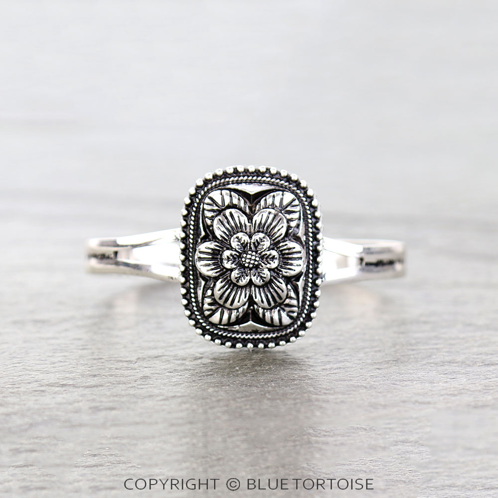 Western Flower TXR Cuff Bracelet