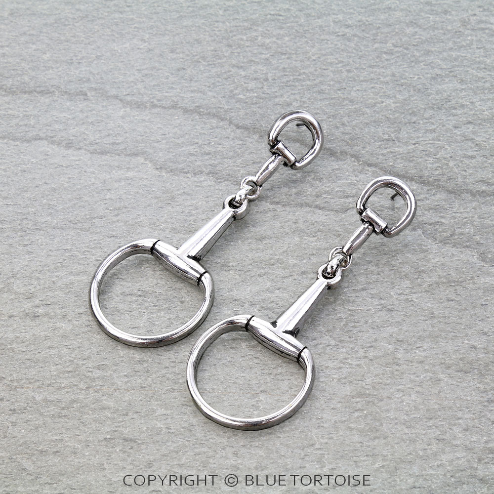 Western Horsebit Stud Earrings