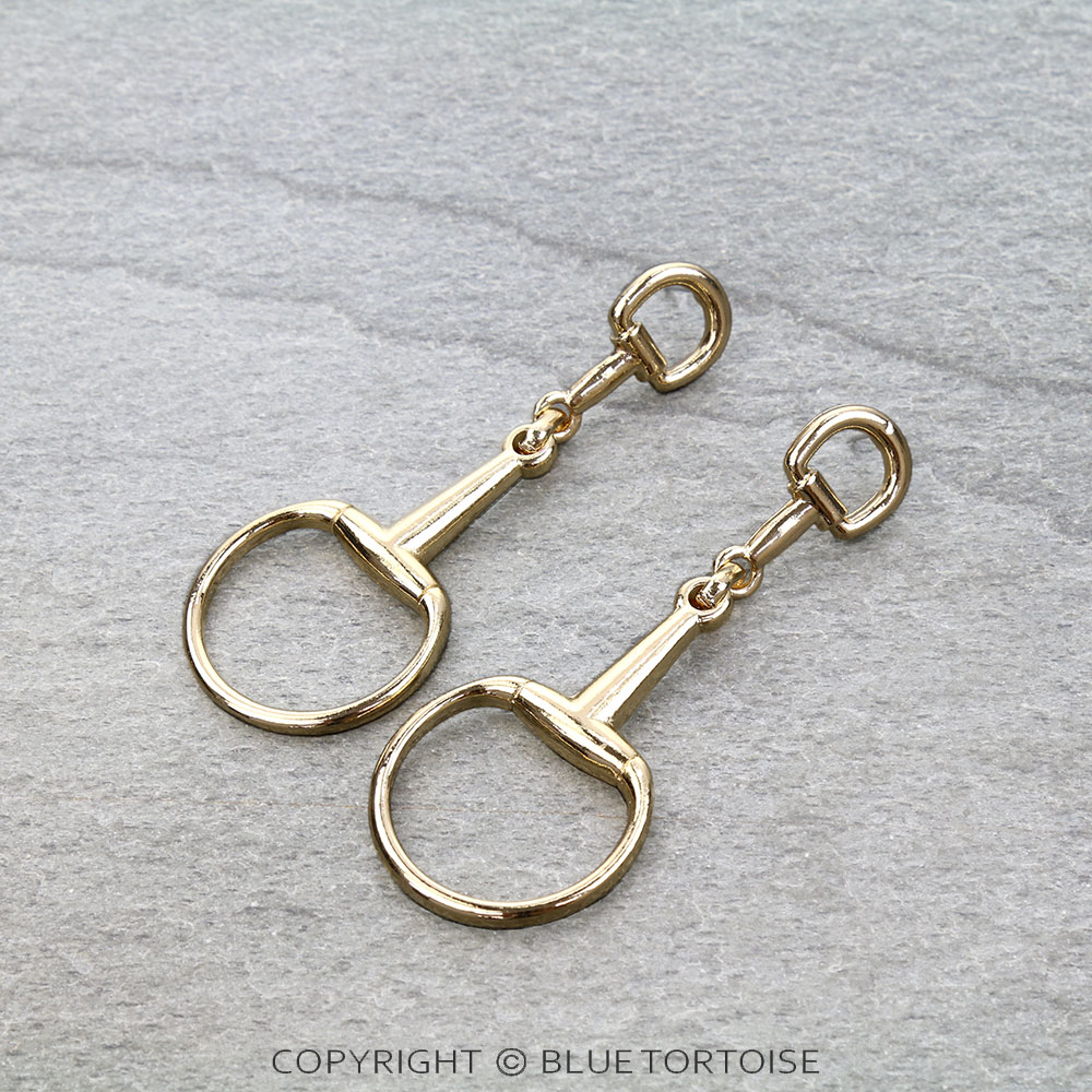 Western Horsebit Stud Earrings