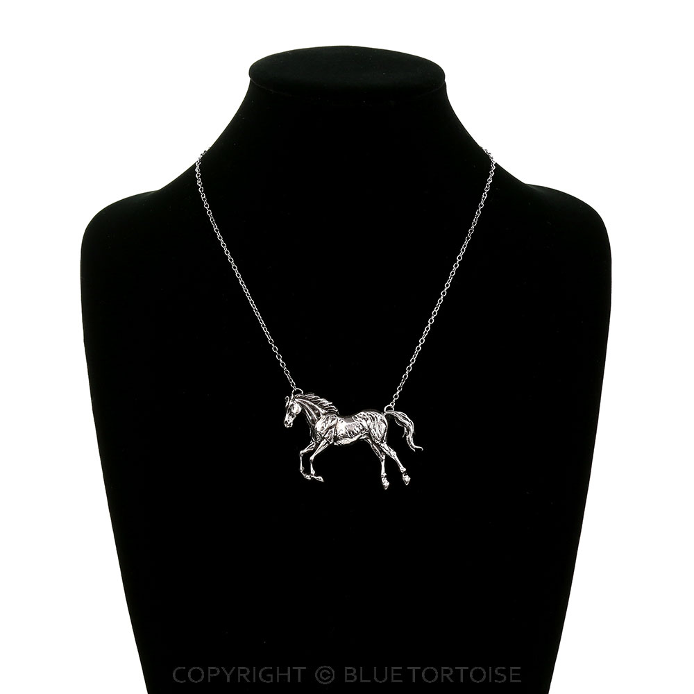 Western Horse Pendant Necklace - Image 2