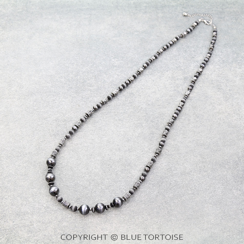 Western Navajo Style Pearl Necklace