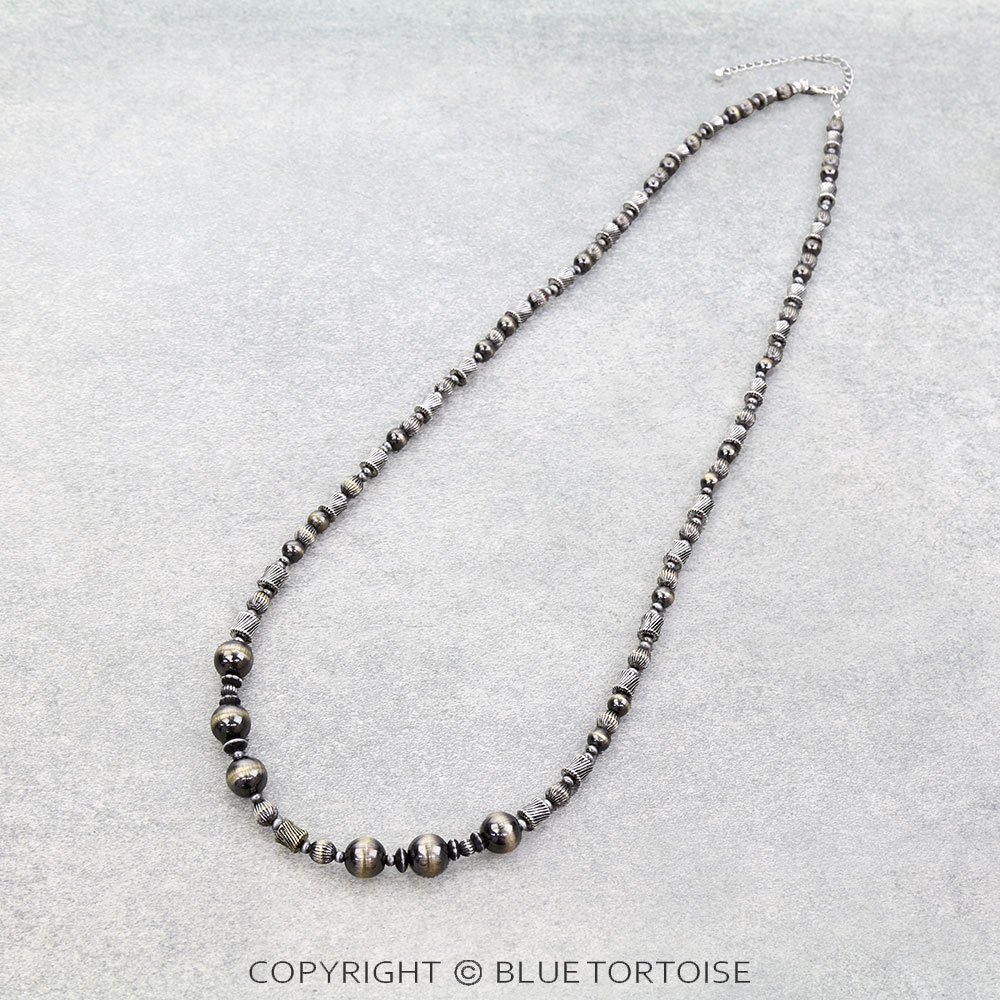 Western Navajo Style Pearl Necklace