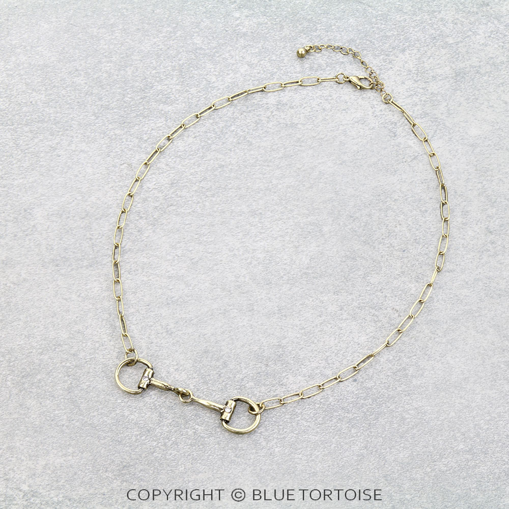 Western Horsebit Necklace