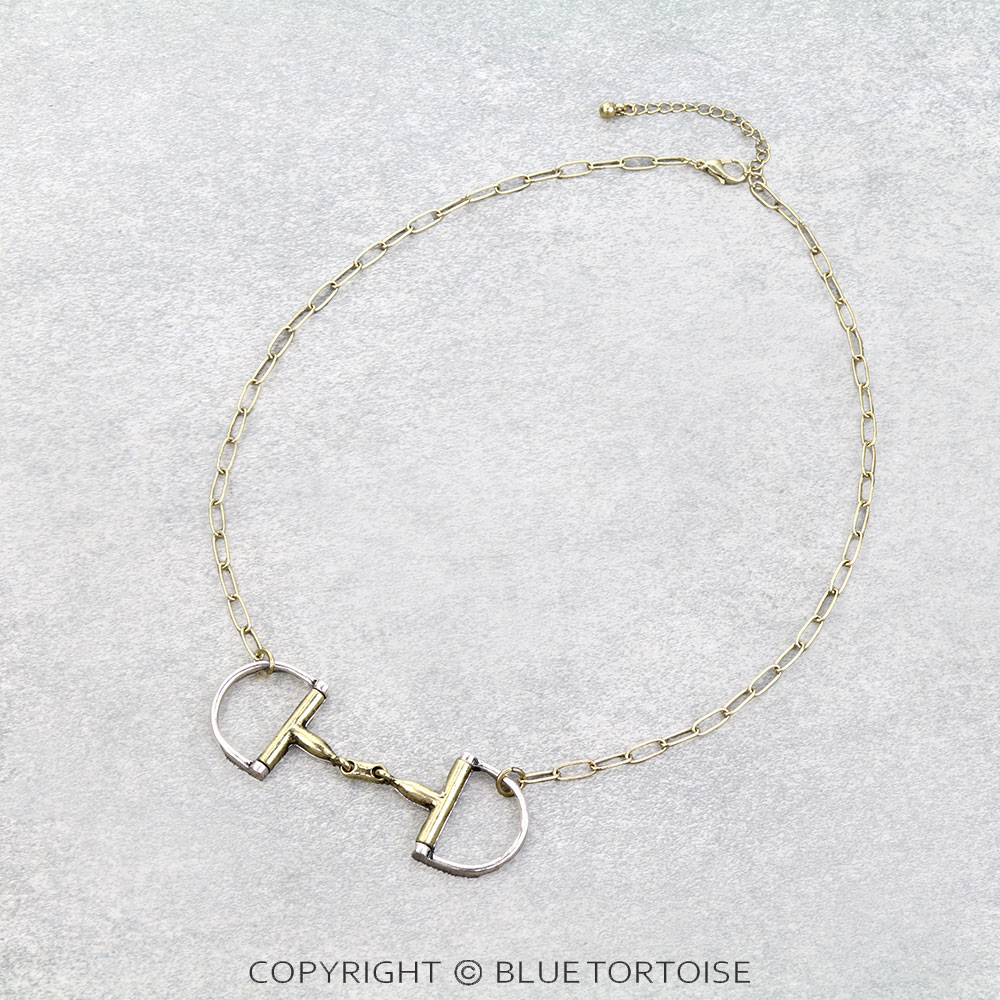 Western Horsebit Necklace