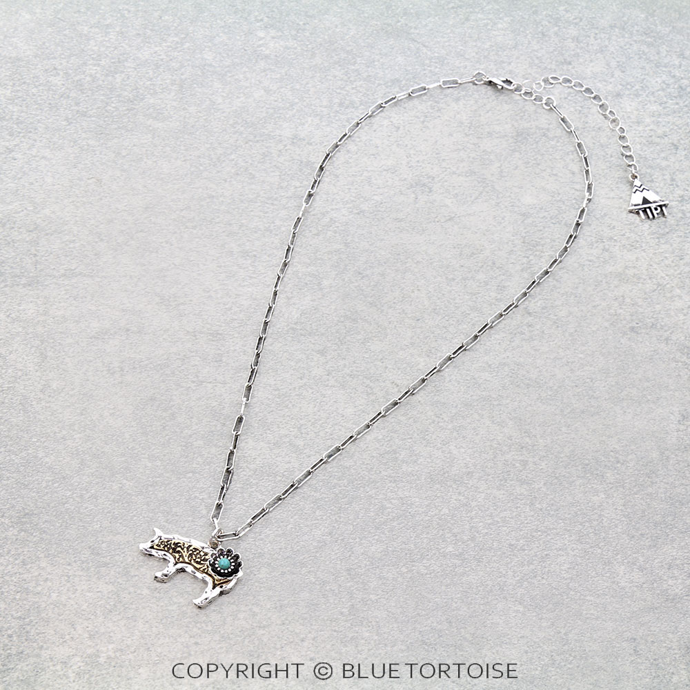 Western Dainty Pig Flower Necklace