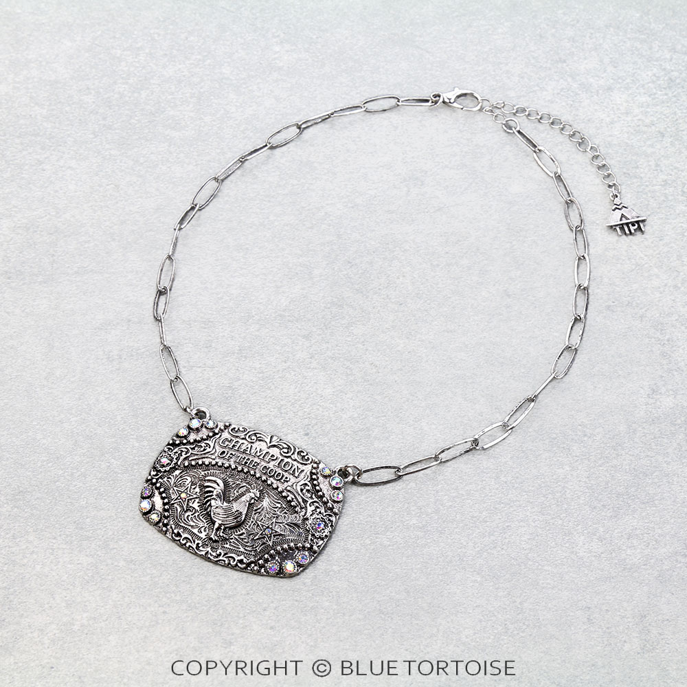 Western Champ of Coop Necklace
