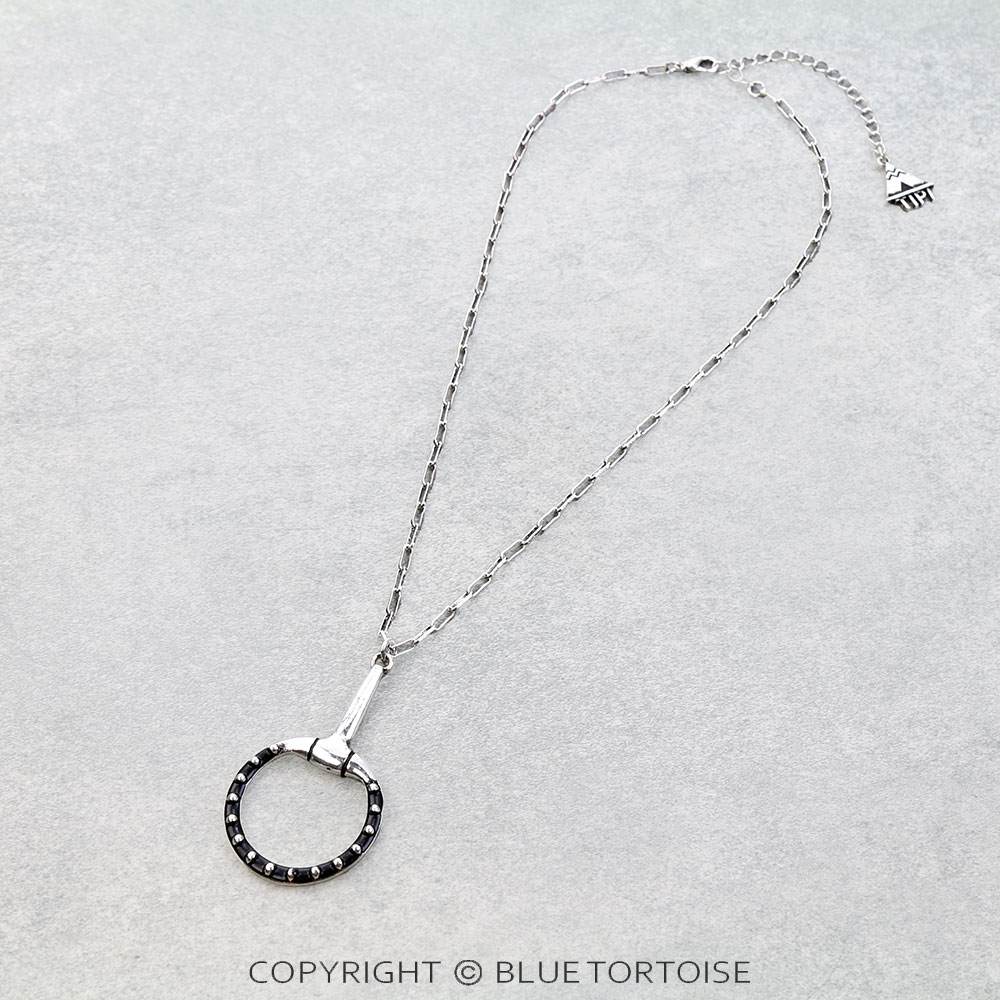 Western Ball TXR Horsebit Necklace